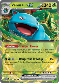 Venusaur ex from 151