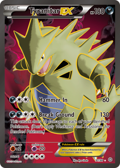 Tyranitar-EX from Ancient Origins