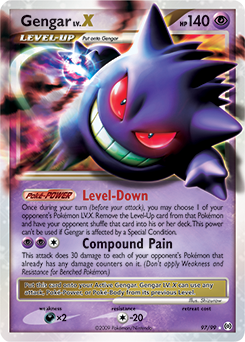 Gengar LV.X from Arceus