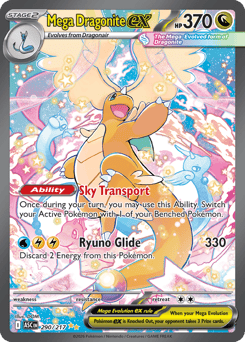 Mega Dragonite ex from Ascended Heroes
