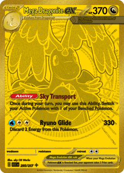 Mega Dragonite ex from Ascended Heroes