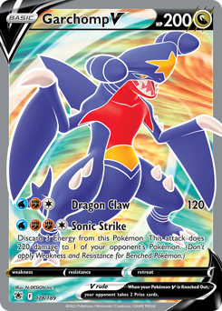 Garchomp V from Astral Radiance