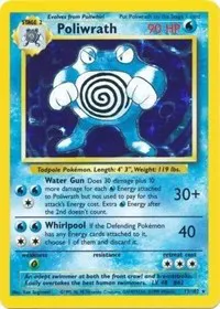 Poliwrath Pokemon card