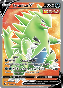 Tyranitar V from Battle Styles