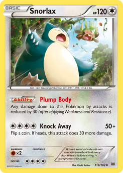 Snorlax from BREAKthrough