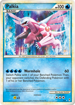 Palkia from Call of Legends Palkia Pokemon card