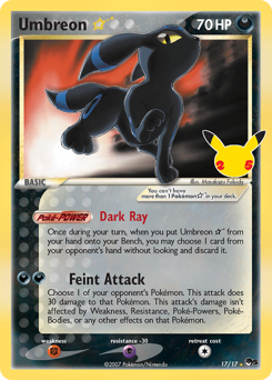 Umbreon ★ from Celebrations: Classic Collection