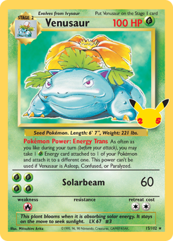 Venusaur from Celebrations: Classic Collection