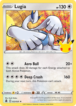 Lugia from Celebrations