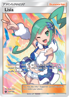 Lisia Pokemon card