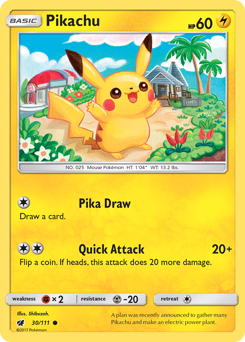 Pikachu from Crimson Invasion