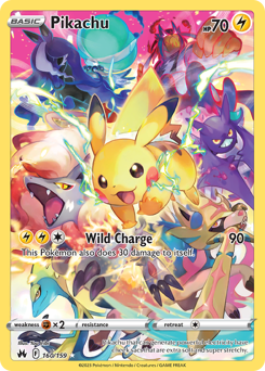 Pikachu from Crown Zenith