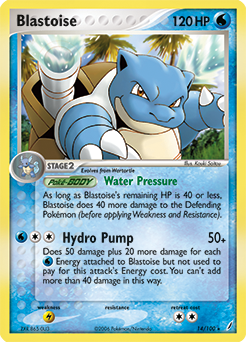 Blastoise from Crystal Guardians