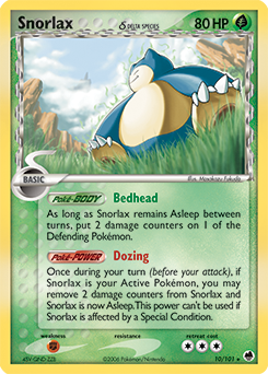 Snorlax δ from Dragon Frontiers