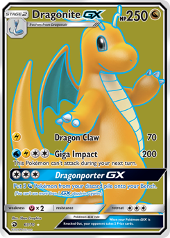 Dragonite-GX from Dragon Majesty