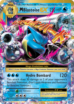 M Blastoise-EX from Evolutions