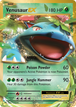 Venusaur-EX from Evolutions