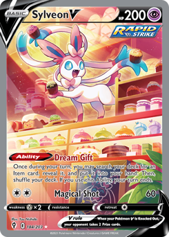 Sylveon V from Evolving Skies