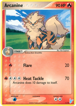 Arcanine from EX Trainer Kit 2 Minun