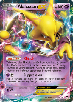 Alakazam-EX from Fates Collide