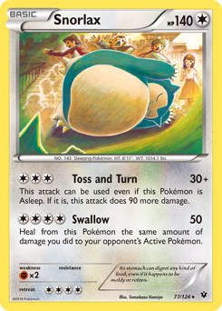 Snorlax from Fates Collide
