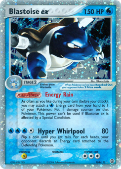 Blastoise ex from FireRed & LeafGreen