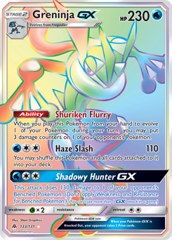 Greninja-GX from Forbidden Light