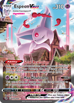 Espeon VMAX from Fusion Strike