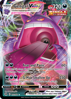 Gengar VMAX from Fusion Strike