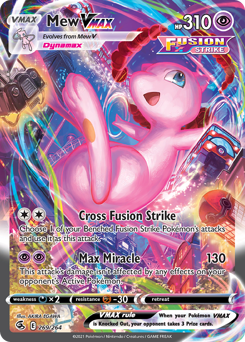 Mew VMAX from Fusion Strike
