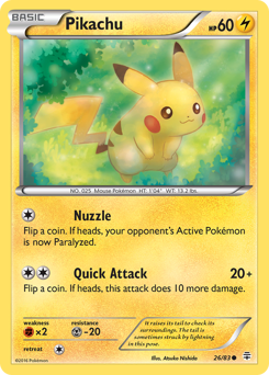 Pikachu from Generations