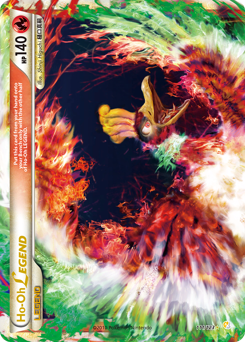 Ho-Oh LEGEND from HeartGold & SoulSilver Ho-Oh LEGEND Pokemon card