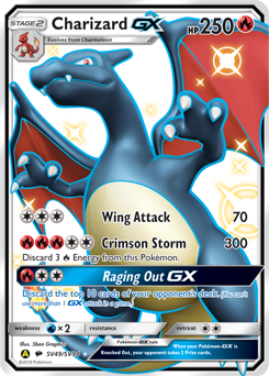 Charizard-GX Pokemon card