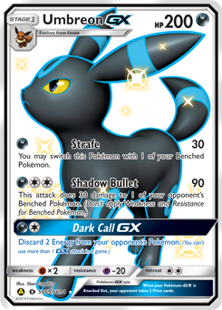 Umbreon-GX from Hidden Fates Shiny Vault