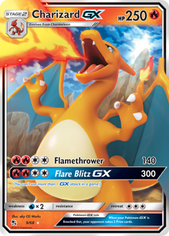 Charizard-GX from Hidden Fates