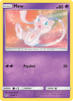 Mew from Hidden Fates