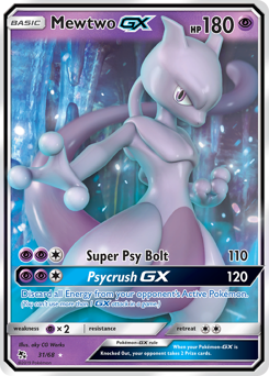 Mewtwo-GX from Hidden Fates