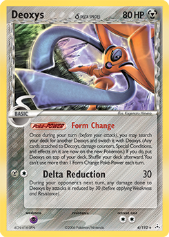 Deoxys δ from Holon Phantoms Deoxys δ Pokemon card