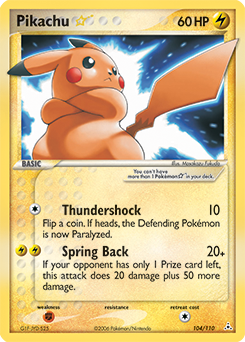 Pikachu ★ from Holon Phantoms