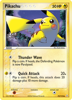 Pikachu from Holon Phantoms