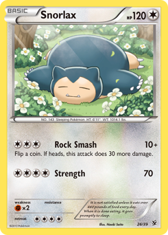 Snorlax from Kalos Starter Set