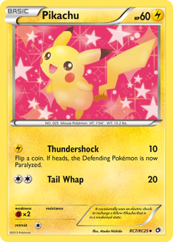 Pikachu from Legendary Treasures