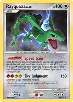 Rayquaza from Legends Awakened