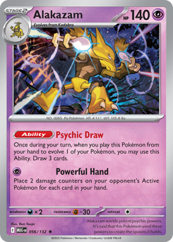 Alakazam from Mega Evolution