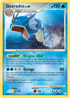 Gyarados from Mysterious Treasures