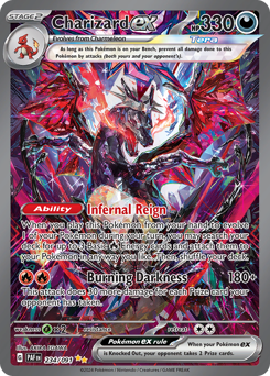 Charizard ex from Paldean Fates Charizard ex Pokemon card