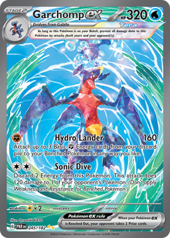 Garchomp ex from Paradox Rift