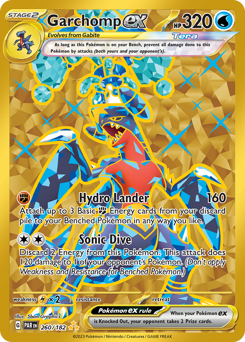 Garchomp ex from Paradox Rift