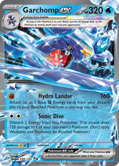Garchomp ex from Paradox Rift