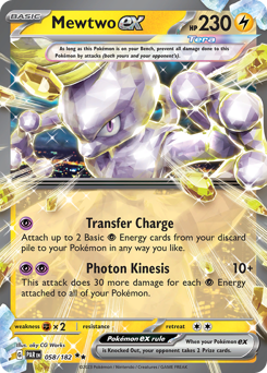 Mewtwo ex from Paradox Rift